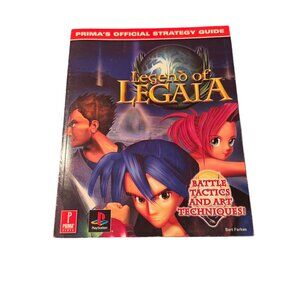 Legend Of Legaia Primas Official Strategy Guide PlayStation Battle Tactics & Art